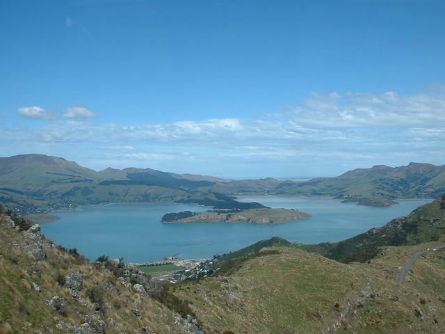 the view from the Christchurch gondola