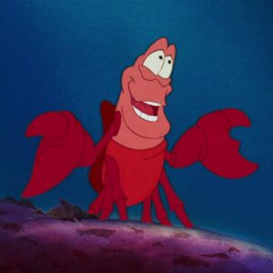 Screenshot of Sebastian the crab