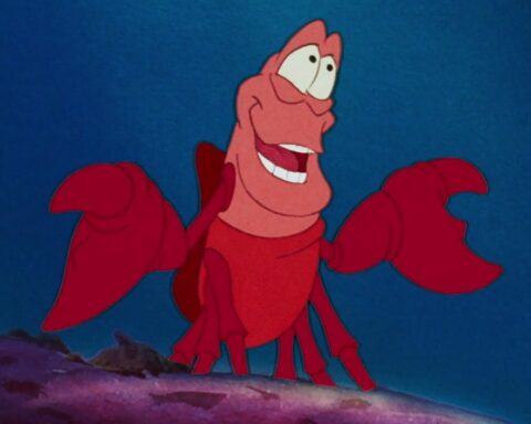 Screenshot of Sebastian the crab