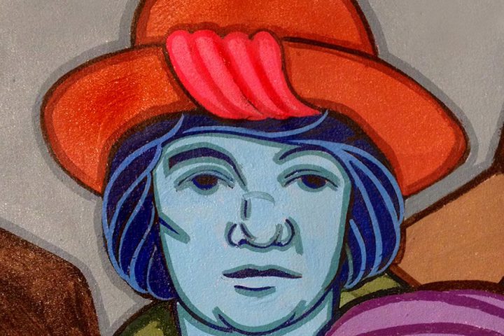 Mural of Margaret Sanger