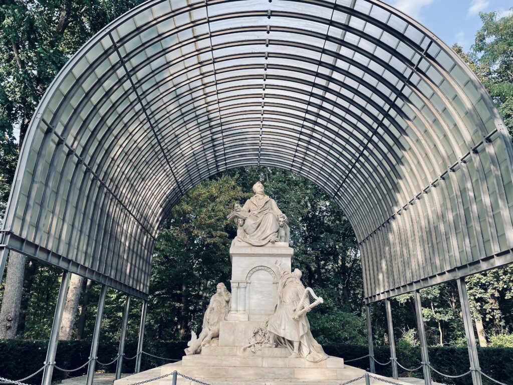 Richard Wagner Monument, Tiergarten, Berlin, September 2021