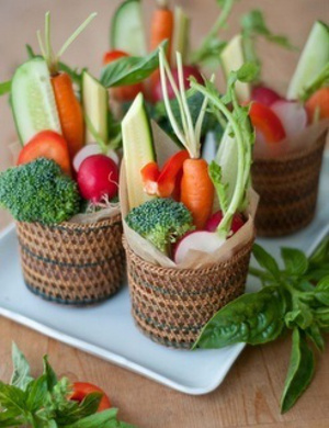 crudité, vegan appetizer