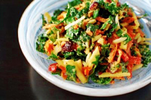 vegan kale salad