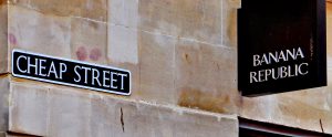 Cheap Street street sign