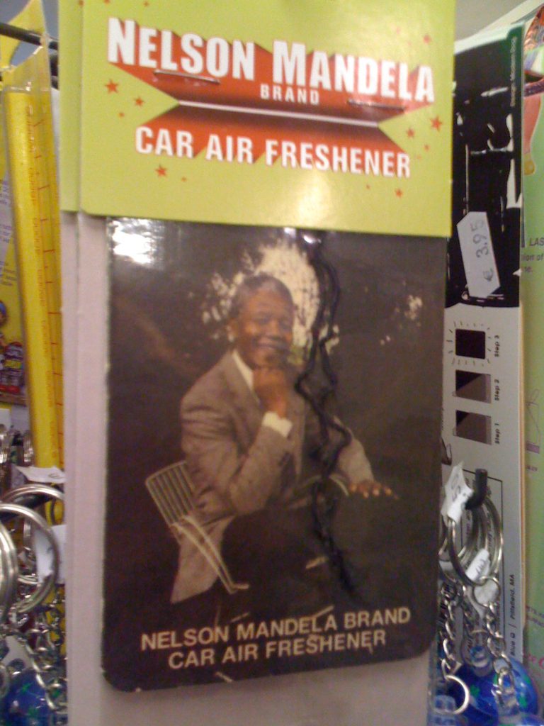 Nelson Mandela Brand Car Air Freshener