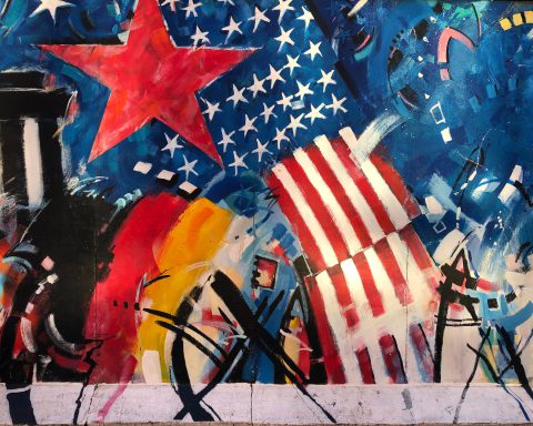 Painting on the East Side Wall, Berlin