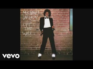 Cover art on the track Off the Wall by Michael Jackson